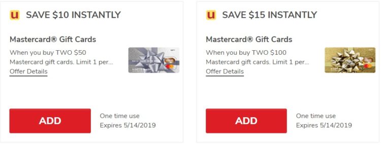 Safeway Albertsons $25 Off Mastercard Gift Cards 05.14.19