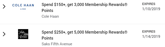 Amex Offers Membership Rewards