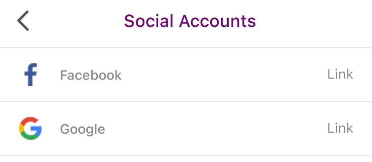 Bitmo link social accounts
