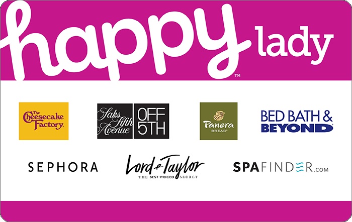 Happy Lady Gift Card