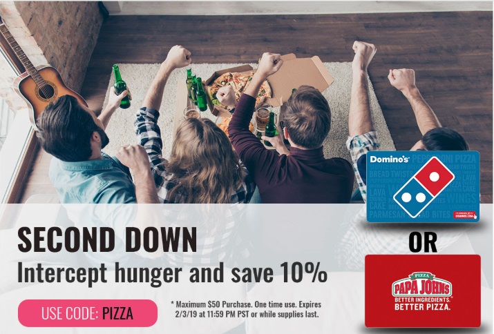 Swych Domino's Papa John's