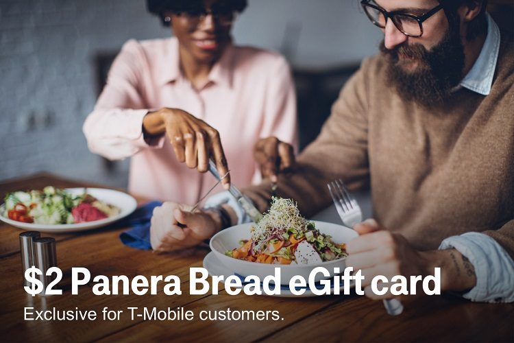 T-Mobile Tuesdays Panera eGift Card 01.29.19