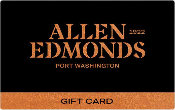 Allen Edmonds Gift Card