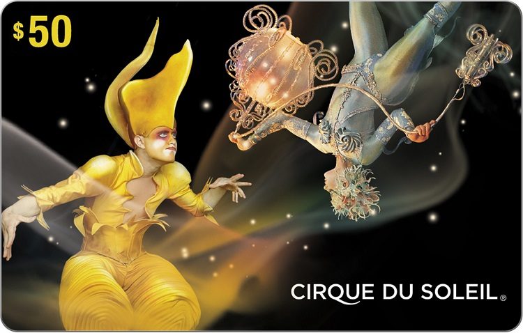 Expired Swych Buy 50 Cirque Du Soleil Gift Card For 40 With Promo Code Circus Gc Galore - circus roblox code