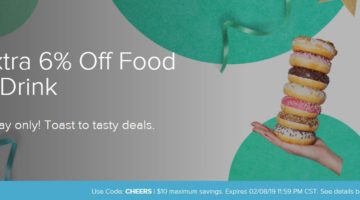 Raise 6% Off Food & Drink Gift Cards Promo Code CHEERS