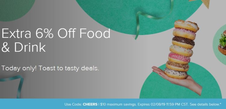 Raise 6% Off Food & Drink Gift Cards Promo Code CHEERS