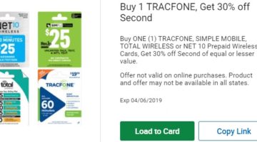 Kroger TracFone Simple Mobile Total Wireless Net10
