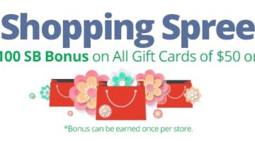 MyGiftCardsPlus 100 Bonus Swagbucks $50 Gift Cards