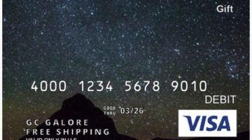 Visa Gift Card Giftcardsdotcom Free Shipping Promo Code LUCKYYOU