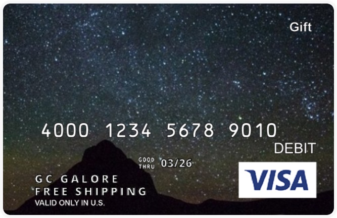 Visa Gift Card Giftcardsdotcom Free Shipping Promo Code LUCKYYOU