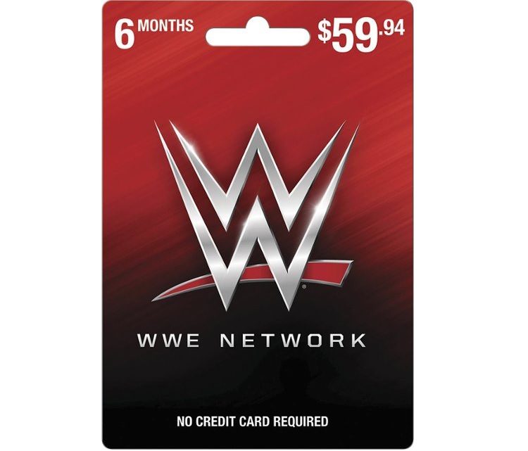 WWE Network Gift Card