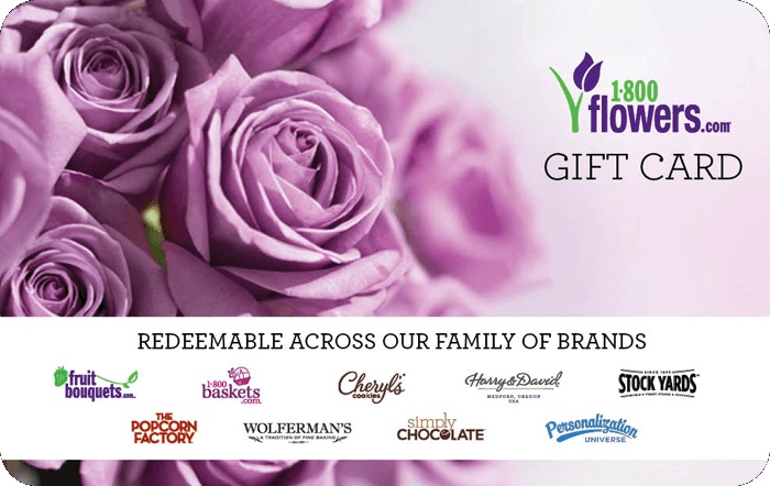 1-800 Flowers Gift Card