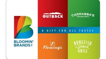 Bloomin' Brands Gift Card
