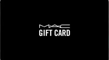Mac Cosmetics Gift Card