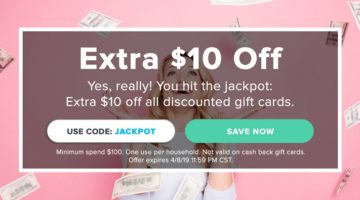 Raise $10 Off $100 Promo Code JACKPOT