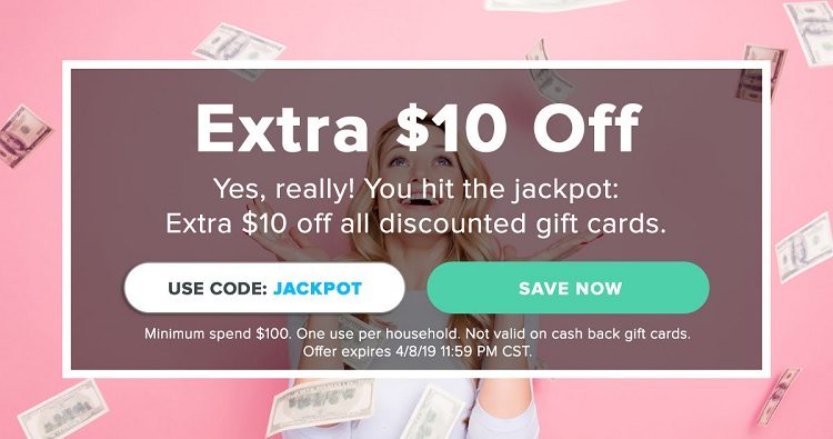 Raise $10 Off $100 Promo Code JACKPOT