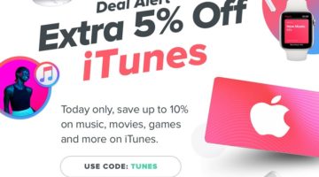 Raise 5% off iTunes Promo Code TUNES