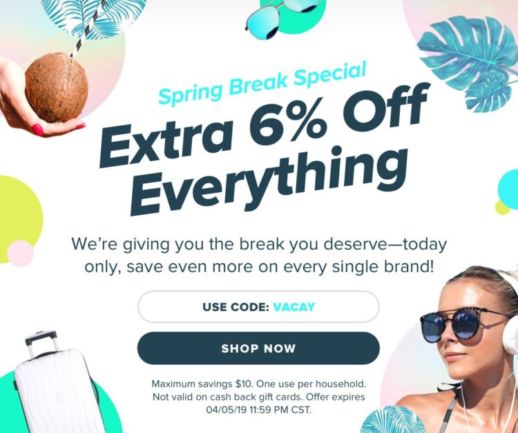 Raise 6% Off Sitewide Promo Code VACAY