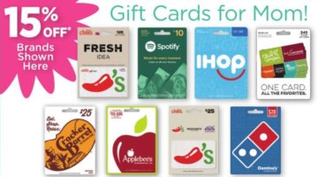 Dollar General 15% Off Select Gift Cards 05.05.19-05.11.19