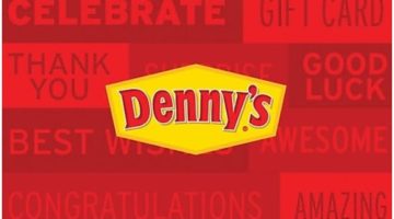 Denny's Gift Card