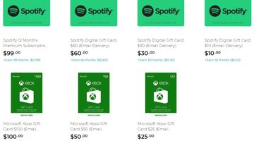 Rakuten Xbox Spotify 15% Off