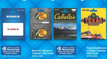 Rite Aid Home Depot Kohl's Cabela's Bass Pro Shops Texas Roadhouse Ruby Tuesday