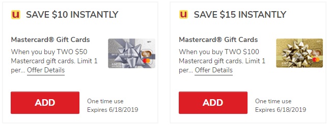 Safeway Albertsons $25 Off Mastercard Gift Cards