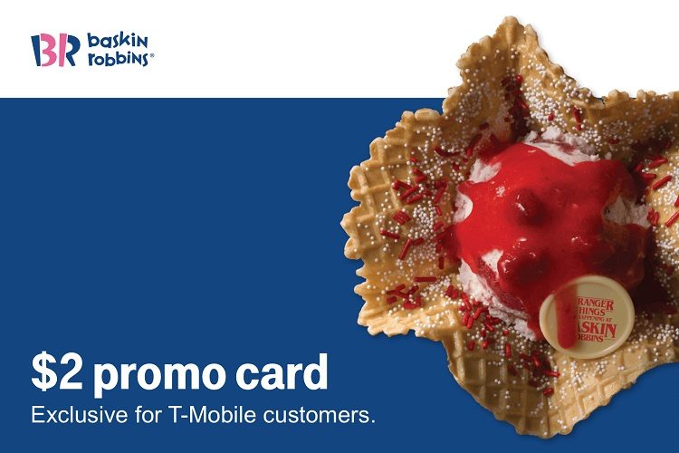 T-Mobile Tuesdays Baskin Robbins Gift Card