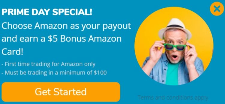CardCash Amazon Prime Day $5 Bonus