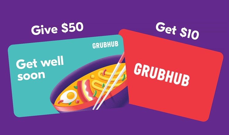 how to get grubhub gift card