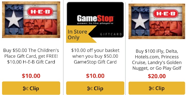 Expired H E B Get 20 Back In H E B Gift Cards When Buying Select Gift Cards Delta Hotels Com Gamestop More Gc Galore - gamestop roblox gift cards