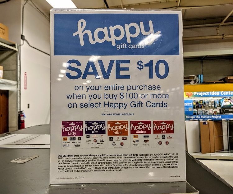 Office Depot Happy 09.07.19