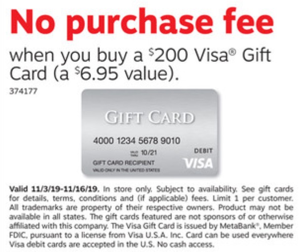 Expired Staples Buy Fee Free 200 Visa Gift Cards From Nov 3 16 Gc Galore