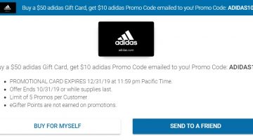 free adidas gift card codes