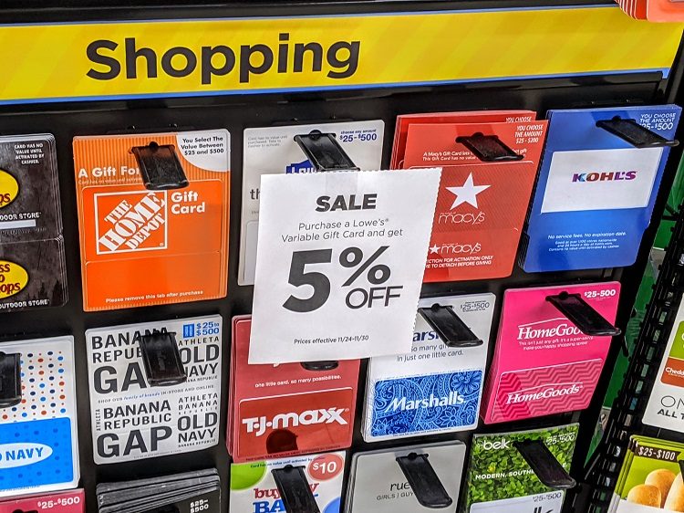 Expired Dollar General Save 5 On Variable Load Lowe S Gift Cards Ymmv Gc Galore - roblox card dollar general