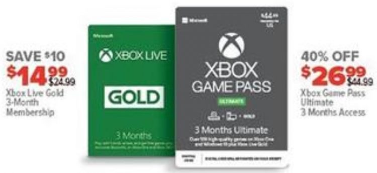 Expired Gamestop Black Friday Gift Card Deals Save On Playstation Plus Xbox Live Xbox Game Pass Gift Cards Gc Galore