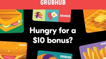 Grubhub $10 bonus