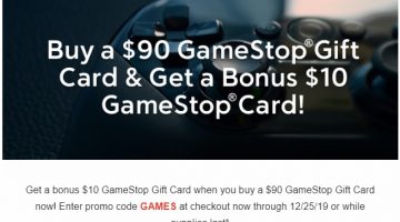 Gyft GameStop Promo Code GAMES