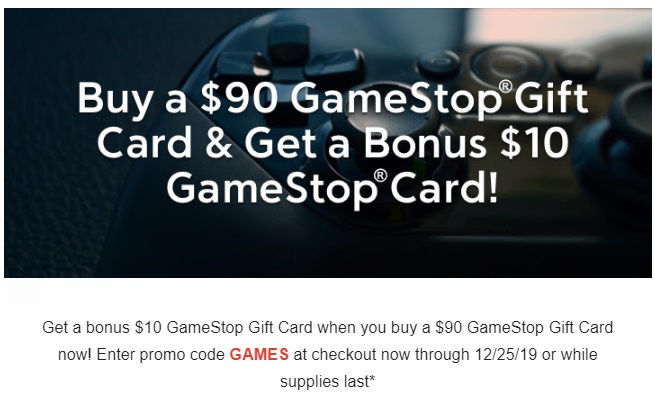 Expired Gyft Buy 90 Gamestop Gift Card Get 10 Gamestop Gift