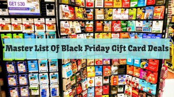 Master List Of Black Friday Gift Card Deals