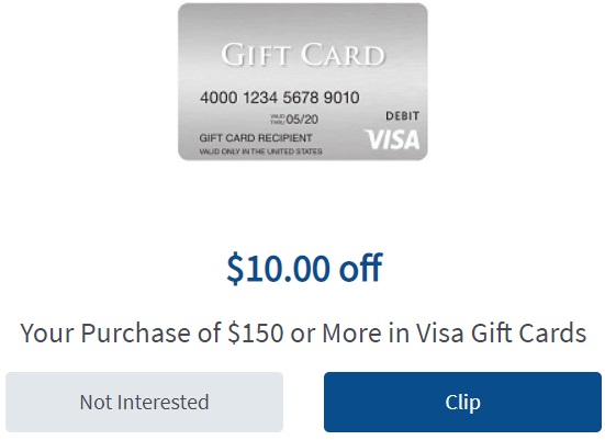 Expired Meijer Buy 150 Visa Gift Cards Get 10 Off Gc Galore