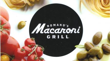 Romano's Macaroni Grill Gift Card