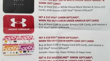 Simon Malls Gift Card Deals Dec 2019