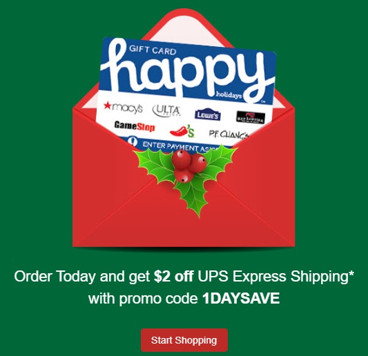 Expired Giftcardscom Save 2 Off Ups Express Shipping - barnes code door roblox