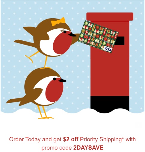 Expired Giftcards Com Save 2 On Priority Shipping With Promo