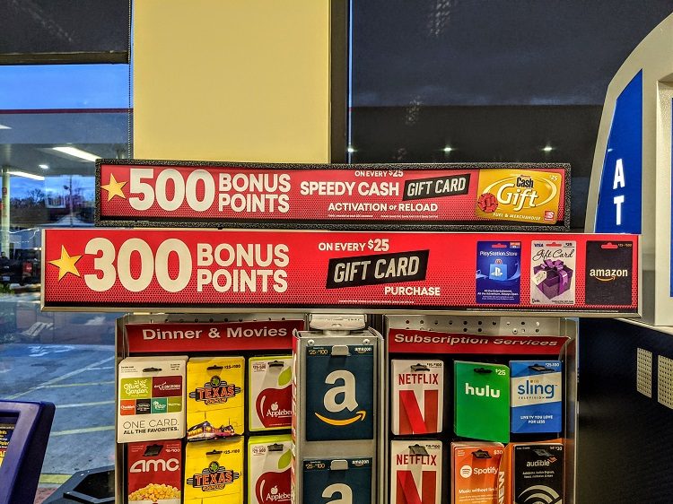 Expired Speedway Earn 300 Bonus Points For Every 25 Of Gift