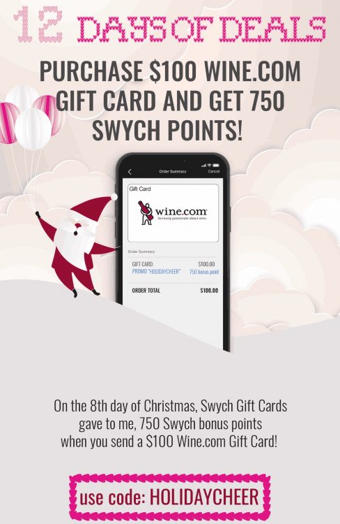 Expired Swych Buy 100 Wine Com Gift Card Get 750 Points 7 50 With Promo Code Holidaycheer Gc Galore - roblox promo codes christmas 2018