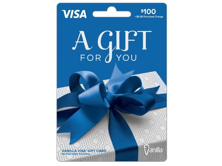 Vanilla Visa $100 Gift Card