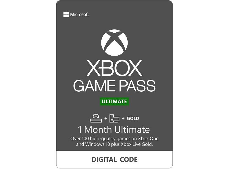 1 Month Xbox Game Pass Gift Card