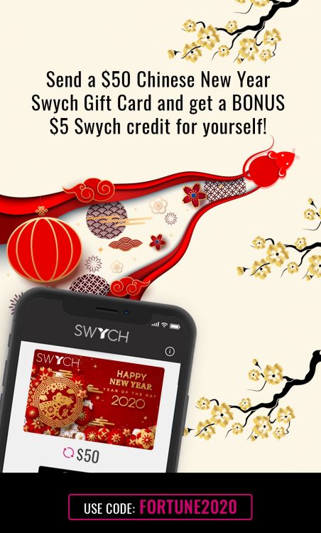 Expired Swych Send 50 Chinese New Year Gift Card Get 5 Swych - roblox gift card 5 free codes